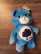 2022 Basic Fun Care Bears GRUMPY BEAR 8 Inch Plush Toy Doll New with Tags