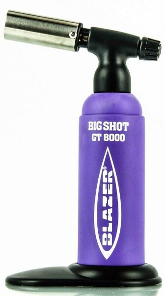 Blazer Big Shot Torch GT8000 Limited Edition Purple W/ Glow Logo-image
