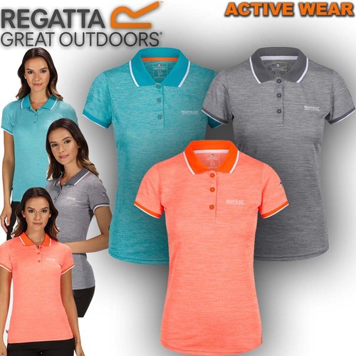 Regatta Polo T Shirt Womens Casual Tee 