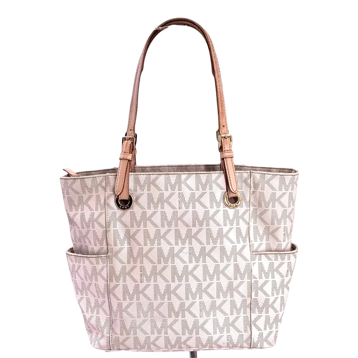 Michael Kors Printed Coated Canvas Shoulder Bag