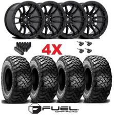 20 Fuel Rebel D679 Wheels Tires 35125020 Mt F-250 F-350 8 Lug 20x10 8x170