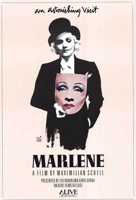MARLENE Movie POSTER 27x40 B Annie Albers Marlene Dietrich Bernard Hall