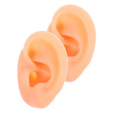 1 Pair Silicone Ear Model Earring Display Model Piercing Practice Body Parts New