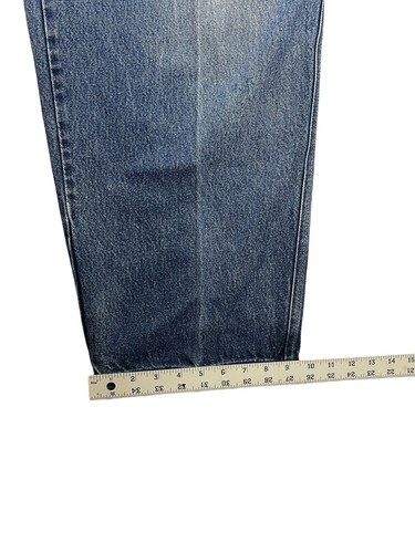 Heaven Or Hell Jeans Blue Baggy Hip Hop Y2k Skater Streetwear Vintage Size 44 - Picture 9 of 14