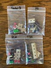 Pioneer PL-630 Speed Repair Kit Capacitors Turntable Recap Set (40 parts)