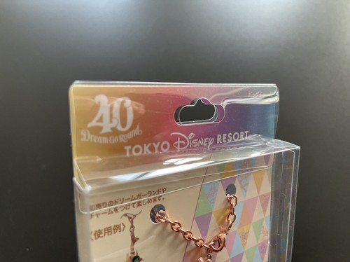 Tokyo Disney Resort 2023 TDR 40th Anniversary Bag Charm Minnie Mouse Collectable - Picture 3 of 4