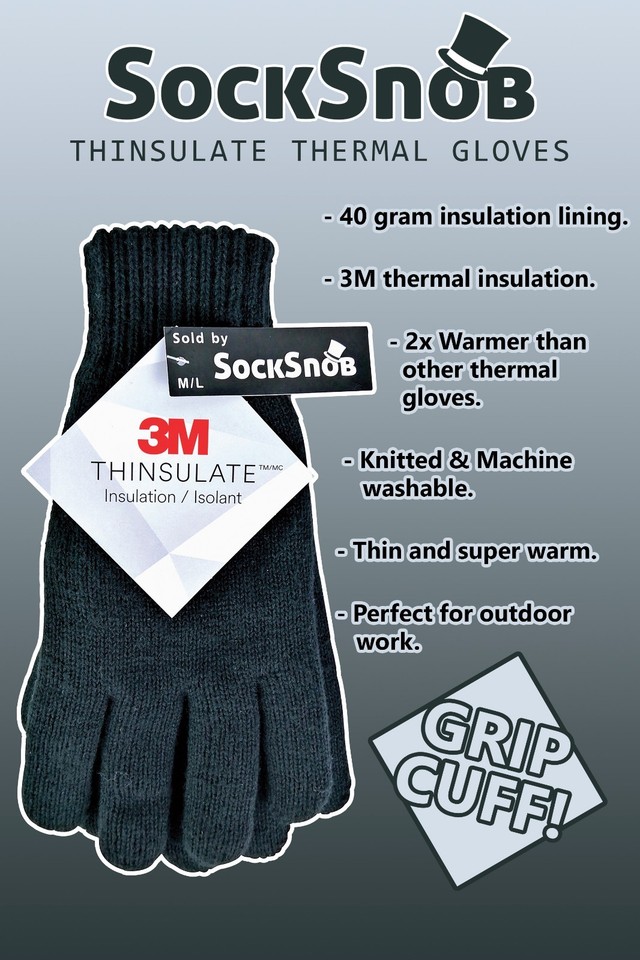Hats And Scarves Thinsulate Insulation Lined Black Acrylic Knitted Thermal Safety Work Hat And Scarf Set For Men