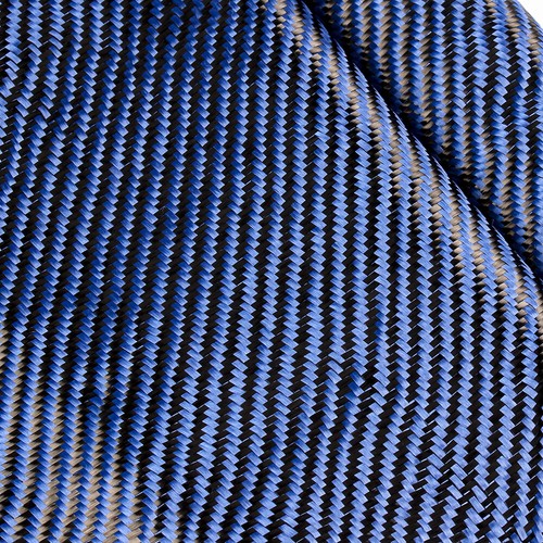 Blue A+ 3K 200gsm Real Carbon Fiber Cloth High-Quality Carbon Fabric twill 12" - Picture 4 of 12