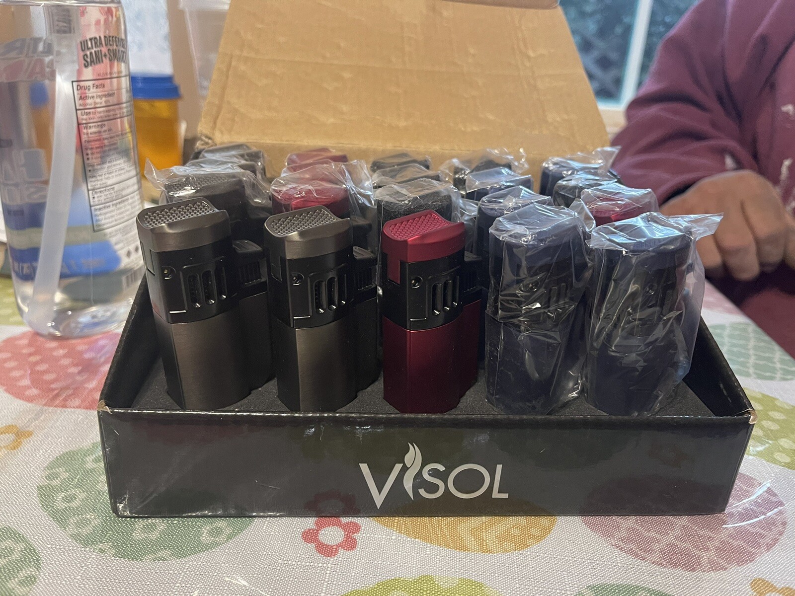 Visol Torch  Lighter (Red, Grey,Black)