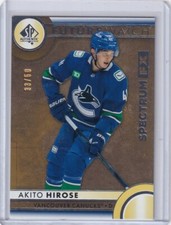 2023-24 SP Authentic Spectrum FX Future Watch Gold #S45 Akito Hirose FW 33/50