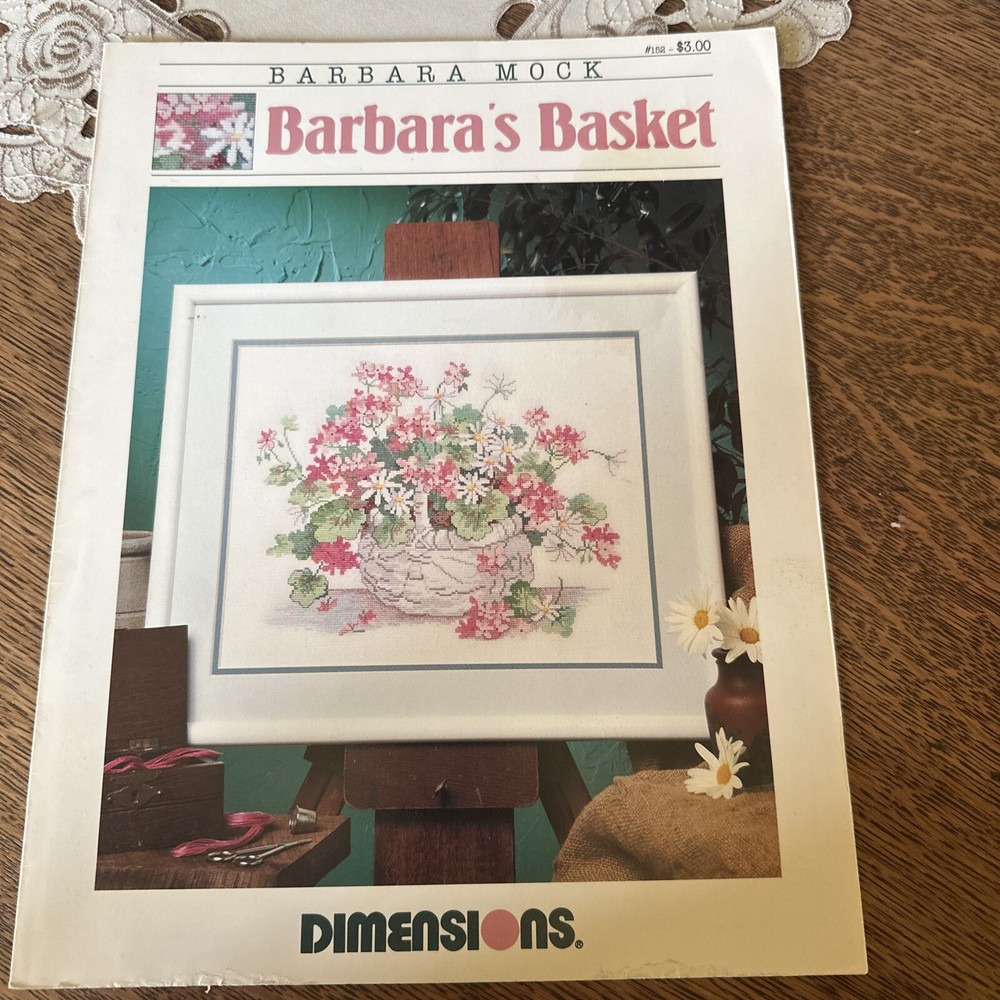 Barbara’s Basket Crosstitch By Barbara Mock Barbara’s Basket Crosstitch By Barbara Mock