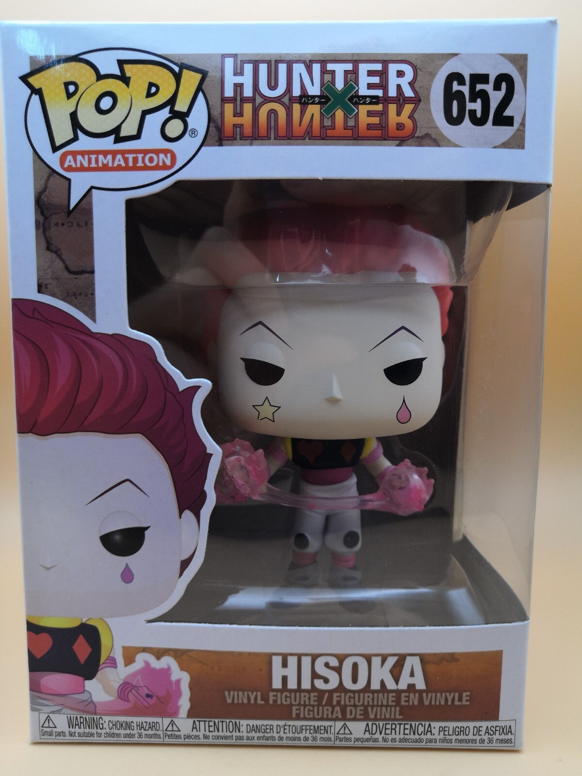 Funko Pop! Animation Hunter X Hunter Hisoka 652 Vinyl Figure W/Protector! P49