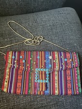 Beautiful Small Steve Madden Clutch in Pink Multi Color