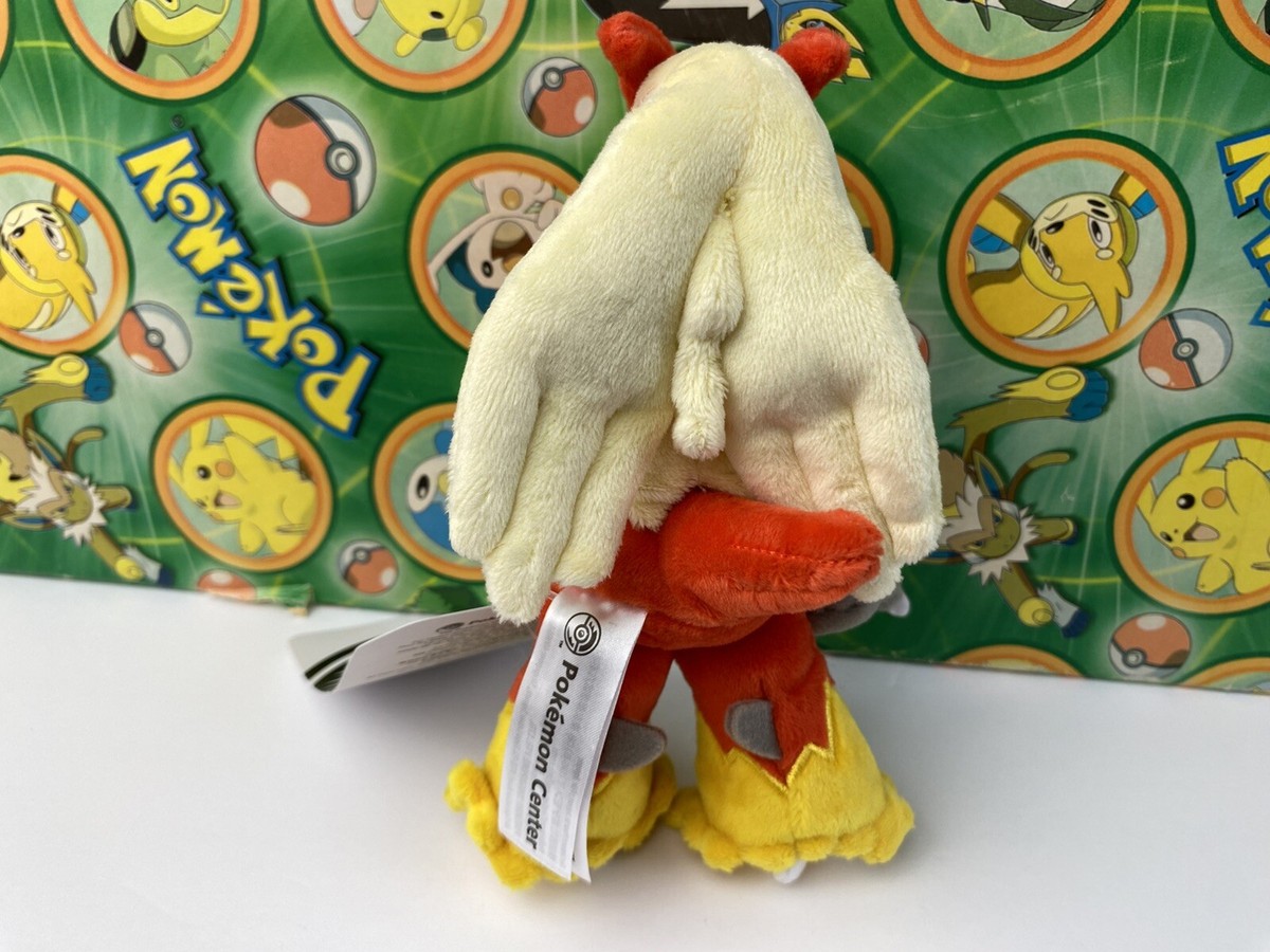 Pokemon Center Plush BLAZIKEN Pokedoll stuffed Sitting Cuties FIT