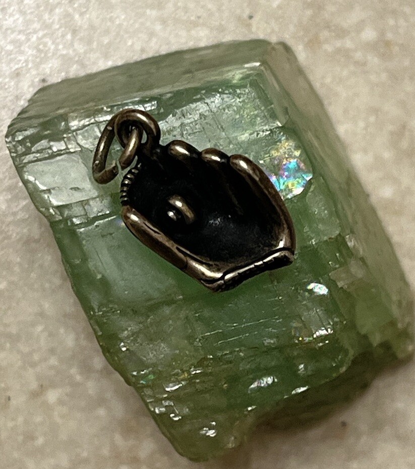 James Avery 3D Baseball Glove and Ball Charm Pendant … Gem