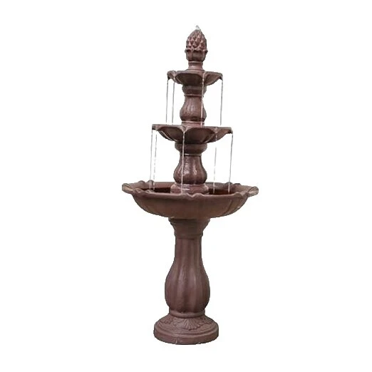 Fuente Marrón Cabeza fuentes al aire libre