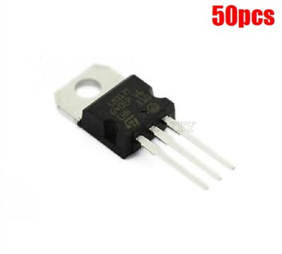 50Pcs Voltage Regulator LM317T LM317 1.2V To 37V 1.5A New Ic mw