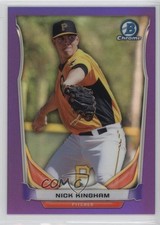 2014 Bowman Chrome Prospects Purple Refractor 129/150 Nick Kingham #BCP27 9bg