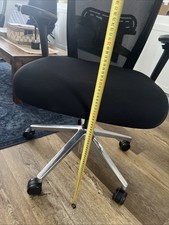 Sidiz FHT500 Ergonomic Office Chair Black Mesh Back, Castor Wheels with Arm Rest