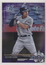2017 Bowman Draft Chrome Purple Refractor 199/250 Keston Hiura #BDC-75 1kk