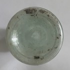 Aqua Cone Shaped Ink Well - Dug Bottle, 3" Tall — photo 3