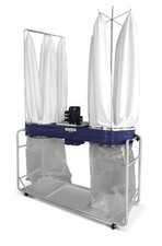 Aspirateur à copeaux bois Vortex 1620m³/h 1,1kW 230V 30µm  ASA7703