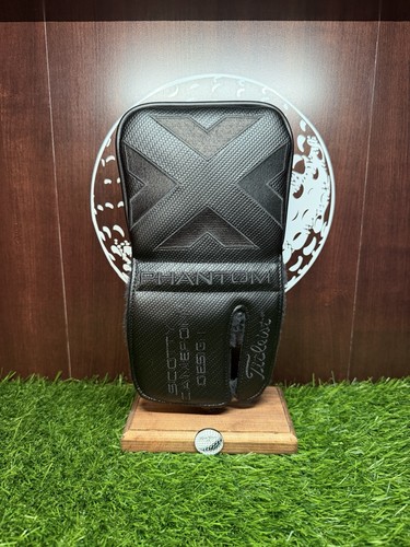 Scotty Cameron Custom Made 1 of 1 2021 Phantom X LH Square Headcover “Blackout”