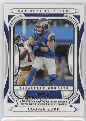 2024 Panini National Treasures Treasured Moments /99 Cooper Kupp #TM-CK 1m1a