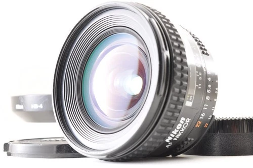 Nikon AF NIKKOR 20mm f/2.8 D Ultra Wide Angle Lens /Hood HB-4 *Near Mint* #4821