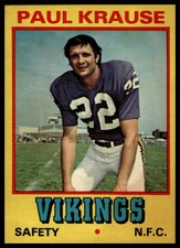 1974 Wonder Bread #12 Paul Krause