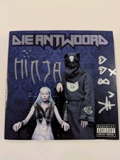 Ninja Yolandi VisserDie Antwoord TEN$ION CD Dual Signed Ninja Yolandi Autograph
