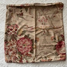 Ralph Lauren Guinevere Accent Decorative Throw Pillow 18  Square Cover Only