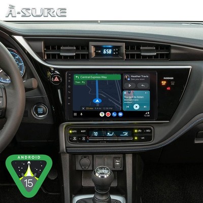 64GB Autoradio CarPlay Android 15 Für Toyota Auris E180 Corolla GPS Navi SWC RDS