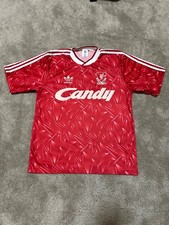 Liverpool Adidas 1989-1991 Football Soccer Shirt Jersey Size 40/42