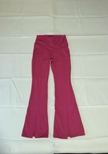 JoyLab, High Rise Crossover, Waistband Flare Leggings, Pink, Female, Medium