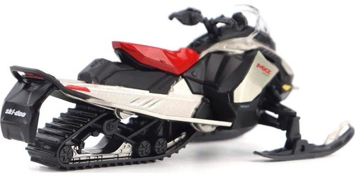 Ski-Doo MXZ X-RS Snowmobile Spartan Red and Gray Metallic 1/32 by BRP Models - Picture 3 of 6