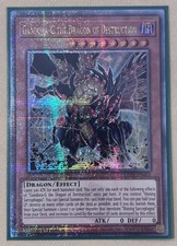 Gandora-G der Drache der Zerstörung LEDE-DE001 Quarter Century Secret Rare 1st