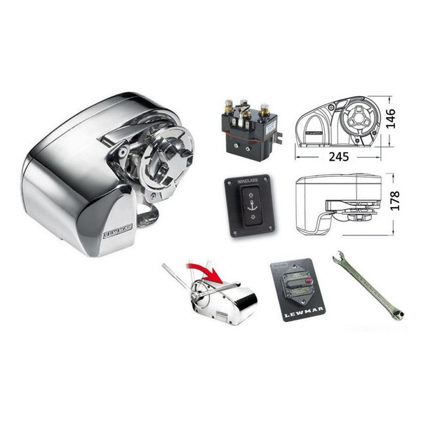 Lewmar Pro 1000 Ankerwinde Kettennuss 6 Mm - 1 Pc - 02.531.06 - 0253106-image