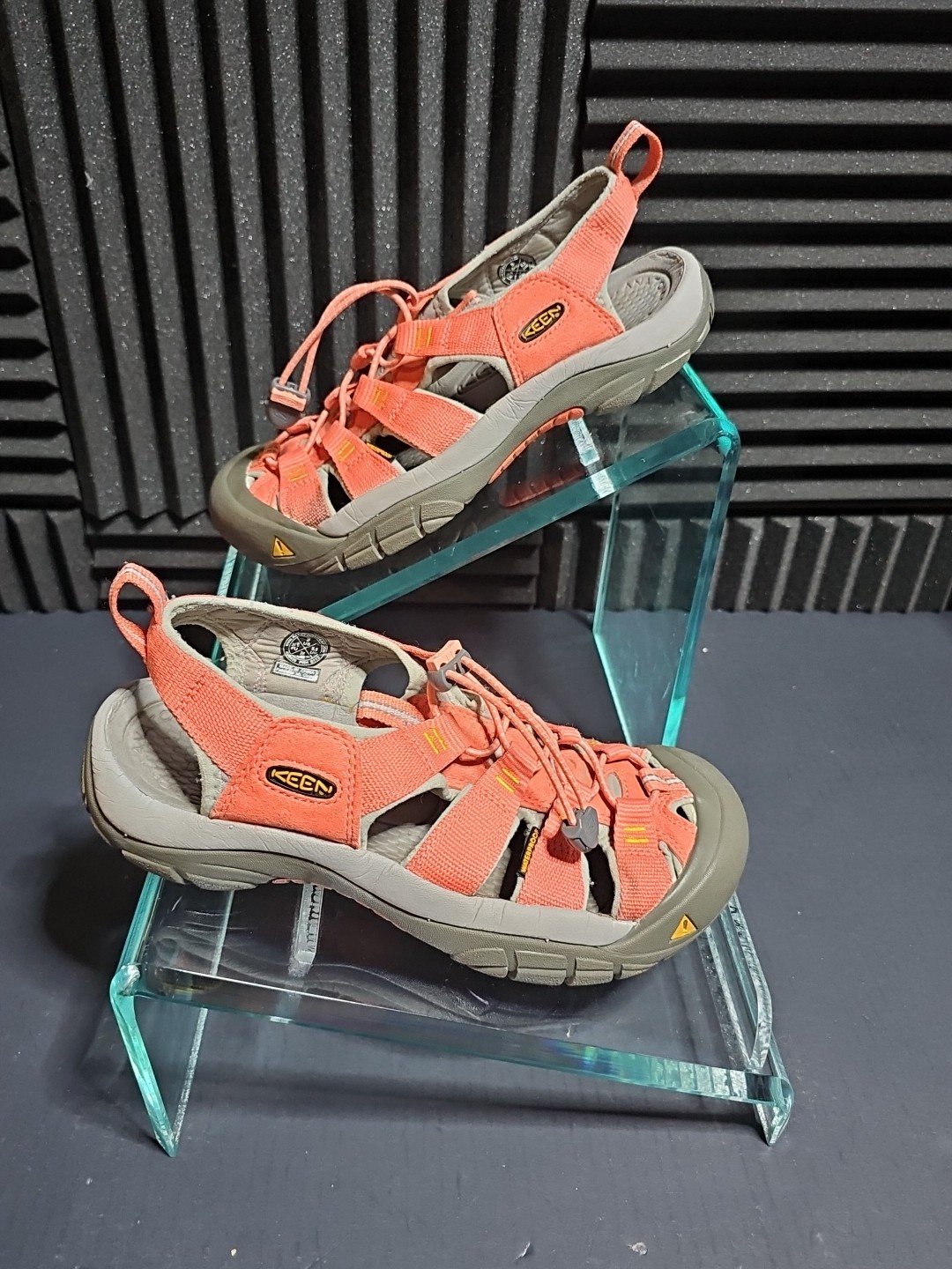 Sandali Keen Ragazze H2 Impermeabili Taglia 9 Corallo Escursionismo Esterno. C1