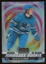 2024-25 O-Pee-Chee Platinum Rainbow Color Wheel Macklin Celebrini #263 Rookie FF