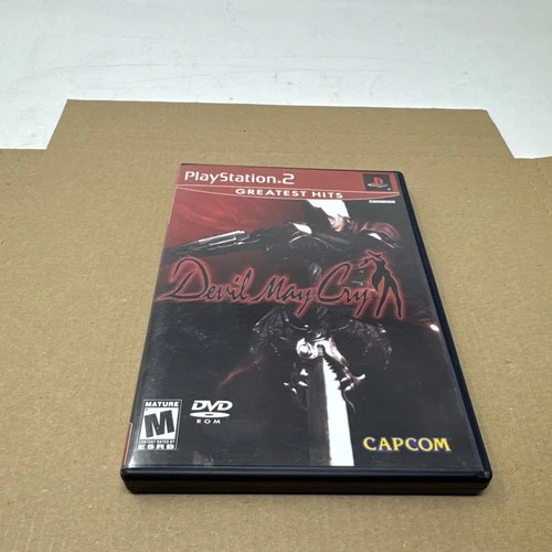 Devil May Cry  -  Capcom (Sony PS2  2002) - Red Label, CIB, Tested And Working