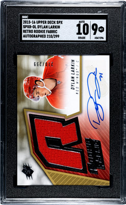 2020 Panini Gold Standard Rookies Autographs 107 Jalen Hurts/25 BGS 9.0