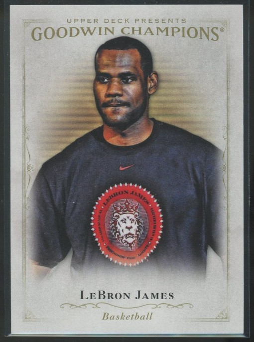 2016 Upper Deck Goodwin Champions Lebron James #4