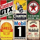 6 Pieces Man Cave Decor for Men-Garage Signs for Men, Vintage Gas Tin Signs and