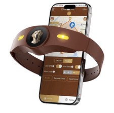 Auraguard Pro GPS Wireless Dog Fence, Smart Portable Electric Dog Fence Collar