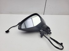 AUDI A4 B9 2024 POWER FOLD WING MIRROR LEFT SIDE IN GREY LZ7S