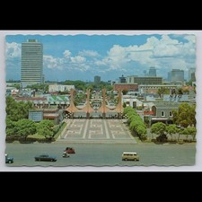Vintage Jakarta Postcard Fair Ground City Hall Unposted Historic Scenic View