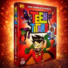 Teen Titans: the Complete Series (DVD, 7-Disc Box set) New