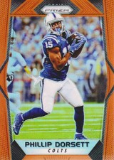 2017 Panini Prizm Football Trading Cards Prizm Orange Parallel: Pick From List