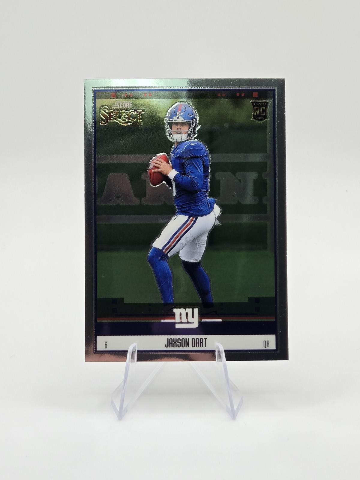 Jaxson Dart 2025 Panini Select RC Score Select Throwback SP #14